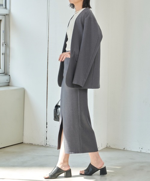 【新品未開封 】ANDMARY(アンドマリー)スクエアスリットタイトスカート andMary アンドマリー スクエアスリットタイトスカート