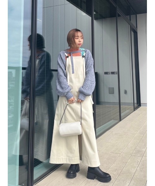 PUBLIC TOKYO(パブリックトウキョウ)の「【新潟県産】バッククロスショートニットボレロ/アームカバー(カーディガン/ボレロ・レディース・その他2/ブラック・FREE)」の19枚目の写真