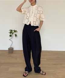 【DIDOT.】タックポケットスラックス