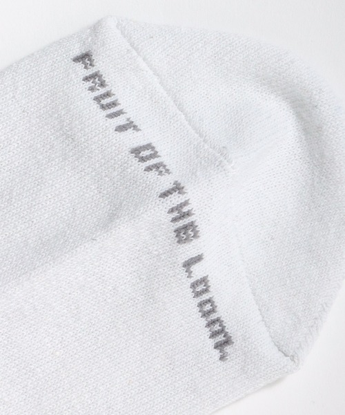 FRUIT OF THE LOOM（フルーツオブザルーム）の「FRUIT OF THE LOOM（フルーツオブザルーム）ラインソックス10Pソックス（ソックス/靴下・メンズ・ホワイト系その他・25cm～27cm）」の5枚目の写真