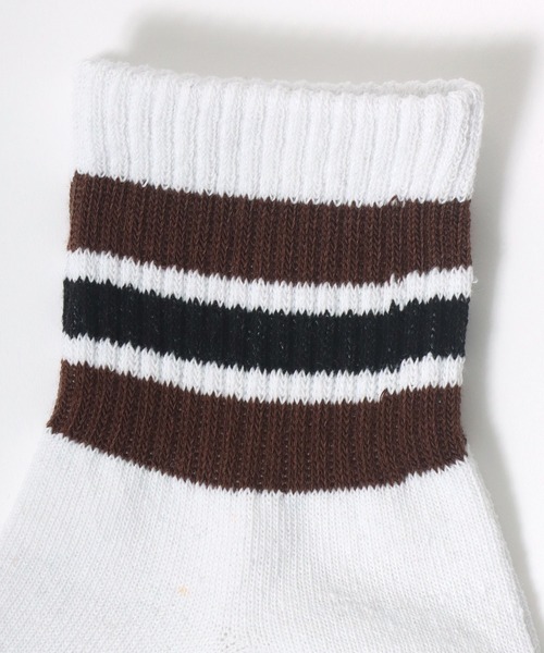 FRUIT OF THE LOOM（フルーツオブザルーム）の「FRUIT OF THE LOOM（フルーツオブザルーム）ラインソックス10Pソックス（ソックス/靴下・メンズ・ホワイト系その他・25cm～27cm）」の19枚目の写真