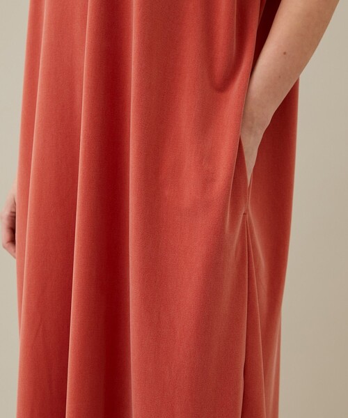 08sircus/08サーカス】キュプラジャージースリーブレスドレス
