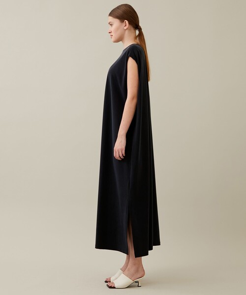 08sircus/08サーカス】キュプラジャージースリーブレスドレス