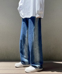 極上品 GARNIER ガルニエ ブリーチ加工 デニム グラデーション 極上品 GARNIER ガルニエ ブリーチ加工 デニム グラデーション