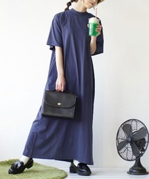 zootie | 【汗が染みないロングワンピ】 汗しみない TEEワンピース 汗染み防止(ワンピース)
