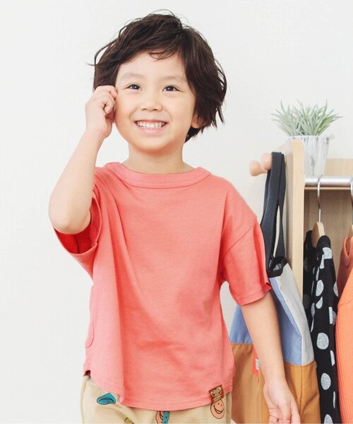 BREEZE（ブリーズ）の「【どっちも正解】 DAISUKI 半袖Tシャツ（Tシャツ/カットソー・キッズ・ミント/チャコール/ブラック/レインボー/ベージュ/オフホワイト/ライム/オレンジ/ターコイズブルー/ピンク/イエロー/ブルー・140/120/110/130/90/100/80）」の10枚目の写真