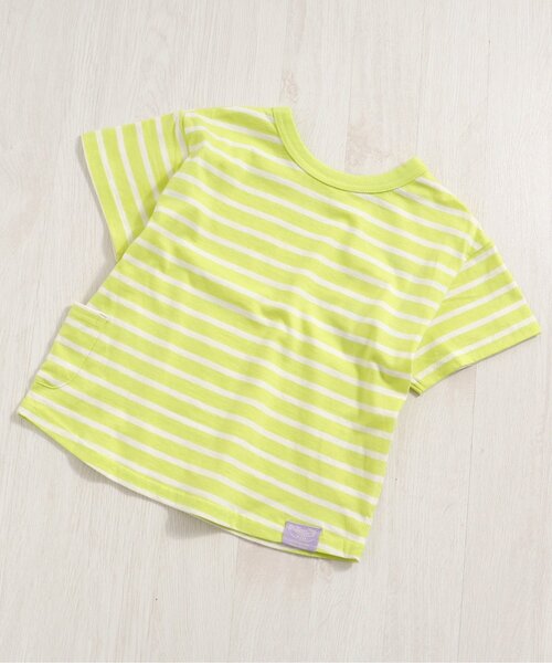 BREEZE（ブリーズ）の「【どっちも正解】 DAISUKI 半袖Tシャツ（Tシャツ/カットソー・キッズ・ミント/チャコール/ブラック/レインボー/ベージュ/オフホワイト/ライム/オレンジ/ターコイズブルー/ピンク/イエロー/ブルー・140/120/110/130/90/100/80）」の6枚目の写真