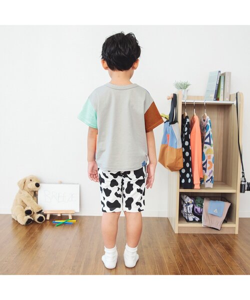 BREEZE（ブリーズ）の「【どっちも正解】 DAISUKI 半袖Tシャツ（Tシャツ/カットソー・キッズ・ミント/チャコール/ブラック/レインボー/ベージュ/オフホワイト/ライム/オレンジ/ターコイズブルー/ピンク/イエロー/ブルー・140/120/110/130/90/100/80）」の16枚目の写真