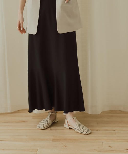 SENSE OF PLACE by URBAN RESEARCH(センスオブプレイスバイアーバンリサーチ)の「Tストラップメッシュシューズ(サンダル・レディース・アイボリー/ブラック・LARGE/MEDIUM/SMALL)」の15枚目の写真