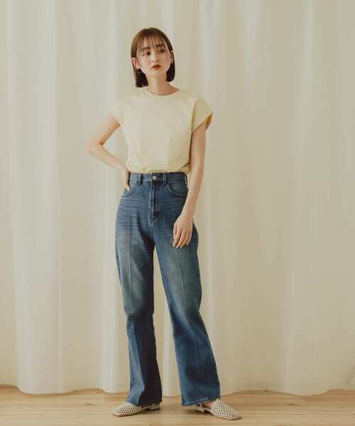 SENSE OF PLACE by URBAN RESEARCH(センスオブプレイスバイアーバンリサーチ)の「Tストラップメッシュシューズ(サンダル・レディース・アイボリー/ブラック・LARGE/MEDIUM/SMALL)」の7枚目の写真