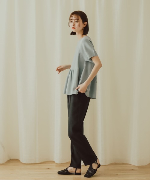 SENSE OF PLACE by URBAN RESEARCH(センスオブプレイスバイアーバンリサーチ)の「Tストラップメッシュシューズ(サンダル・レディース・アイボリー/ブラック・LARGE/MEDIUM/SMALL)」の17枚目の写真