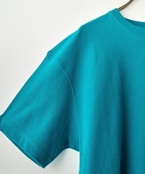 CHUMS（チャムス）の「[CHUMS/チャムス] ブービーロゴ刺繍 オーバーサイズ鹿の子Tシャツ（Tシャツ/カットソー・レディース・エメラルドブルー/ホワイト/ブラック・L/M/XL）」の17枚目の写真