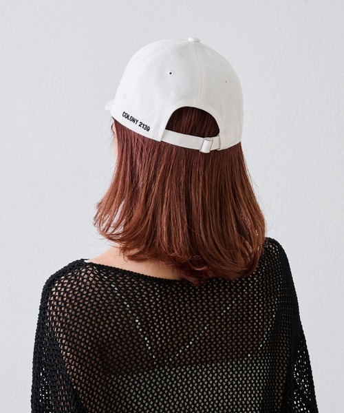 COLONY 2139（コロニートゥーワンスリーナイン）の「ロゴ刺繍CAP（キャップ・メンズ・ブラック/ホワイト/ベージュ・FREE）」の22枚目の写真