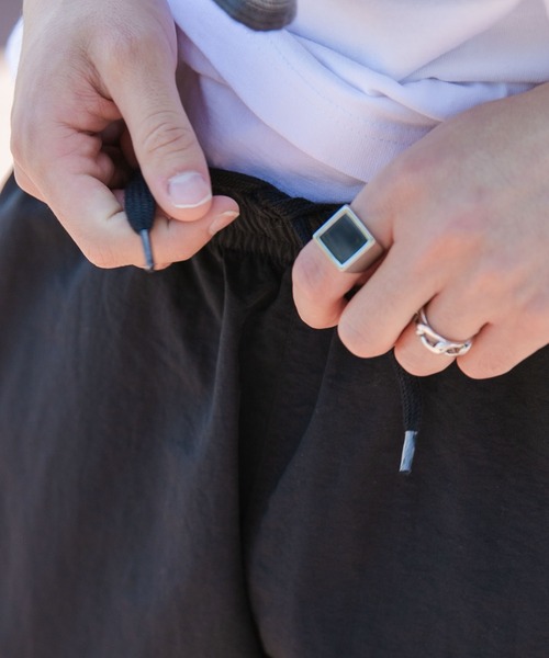 WEGO（ウィゴー）の「WEGO/ナイロンイージーショーツ（その他パンツ・メンズ・ベージュ系その他/ダークグレー/ブラック/ブルー・SMALL/MEDIUM/LARGE）」の12枚目の写真