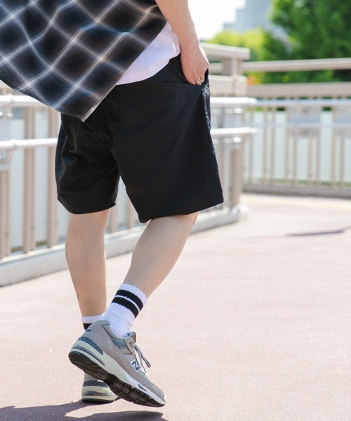 WEGO（ウィゴー）の「WEGO/ナイロンイージーショーツ（その他パンツ・メンズ・ベージュ系その他/ダークグレー/ブラック/ブルー・SMALL/MEDIUM/LARGE）」の14枚目の写真