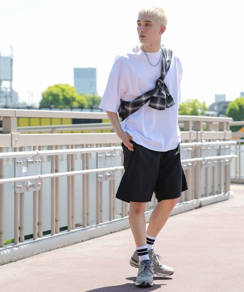 WEGO（ウィゴー）の「WEGO/ナイロンイージーショーツ（その他パンツ・メンズ・ベージュ系その他/ダークグレー/ブラック/ブルー・SMALL/MEDIUM/LARGE）」の16枚目の写真