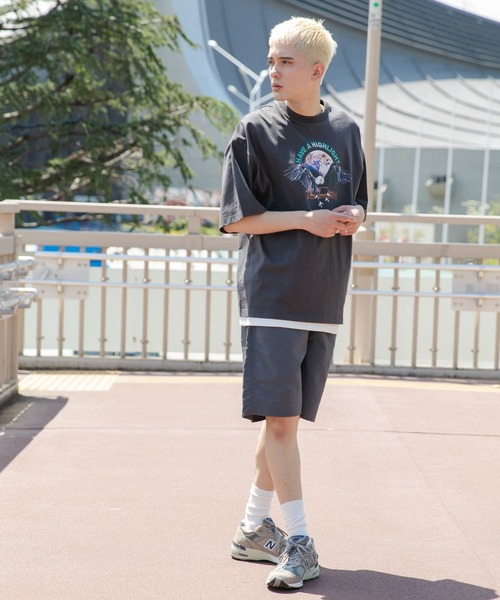 WEGO（ウィゴー）の「WEGO/ナイロンイージーショーツ（その他パンツ・メンズ・ベージュ系その他/ダークグレー/ブラック/ブルー・SMALL/MEDIUM/LARGE）」の19枚目の写真