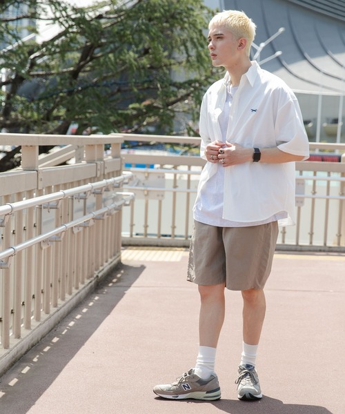 WEGO（ウィゴー）の「WEGO/ナイロンイージーショーツ（その他パンツ・メンズ・ベージュ系その他/ダークグレー/ブラック/ブルー・SMALL/MEDIUM/LARGE）」の22枚目の写真