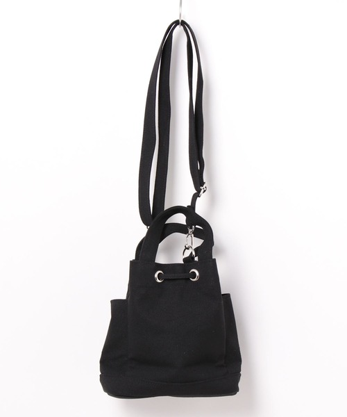 improves（インプローブス）の「巾着 ショルダーバッグ（ショルダーバッグ・メンズ・ブラック・FREE）」の4枚目の写真