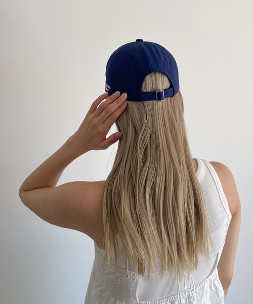 CANAL JEAN(キャナルジーン)の「smileyranna "h"刺繍ナイロンCAP(キャップ・レディース・ネイビー・ONE SIZE)」の3枚目の写真