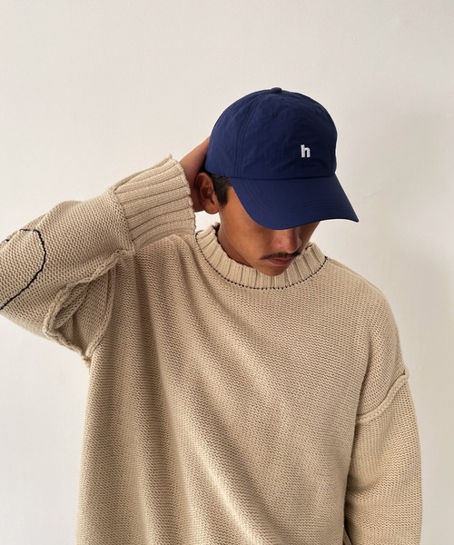 CANAL JEAN(キャナルジーン)の「smileyranna "h"刺繍ナイロンCAP(キャップ・レディース・ネイビー・ONE SIZE)」の14枚目の写真