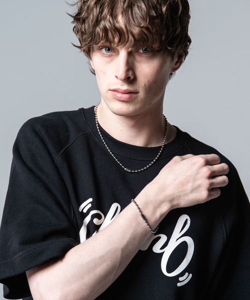 glamb（グラム）の「Tiny Ball Chain Bracelet / タイニーボールチェーンブレスレット（ブレスレット・メンズ・シルバー・FREE）」の4枚目の写真