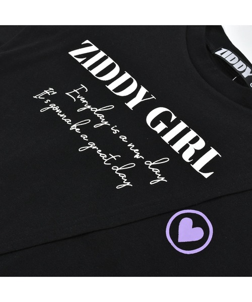 ZIDDY（ジディ）の「ZIDDY/切り替えロゴTシャツ(130~160cm)（Tシャツ/カットソー・キッズ・ホワイト/ブラック・150/140/160/130）」の20枚目の写真