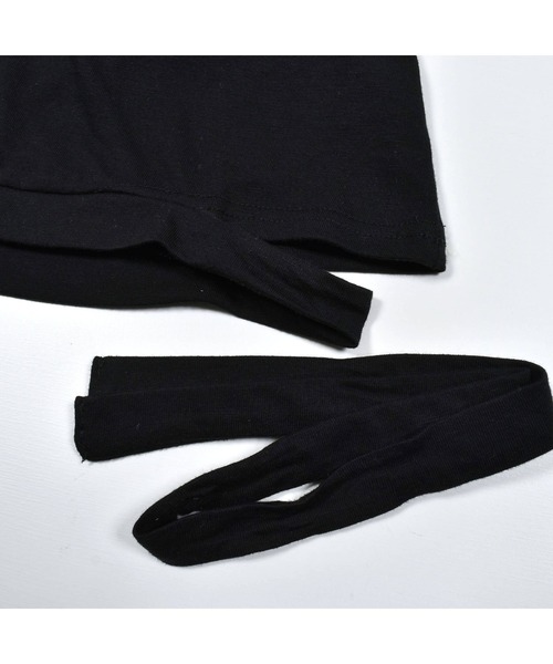 ZIDDY（ジディ）の「ZIDDY/切り替えロゴTシャツ(130~160cm)（Tシャツ/カットソー・キッズ・ホワイト/ブラック・150/140/160/130）」の5枚目の写真