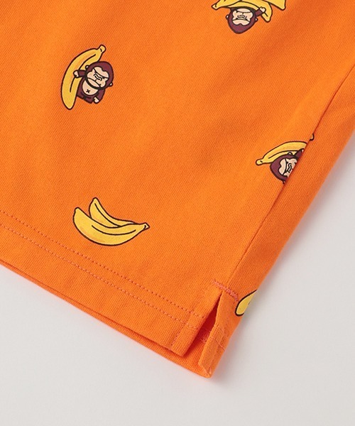 XLARGE KIDS（エクストララージキッズ）の「ファニーゴリラ＆バナナ総柄タンクトップ（タンクトップ・キッズ・オレンジ/グリーン/ブラック・110cm/120cm/100cm/80ｃｍ/130cm/90cm）」の8枚目の写真