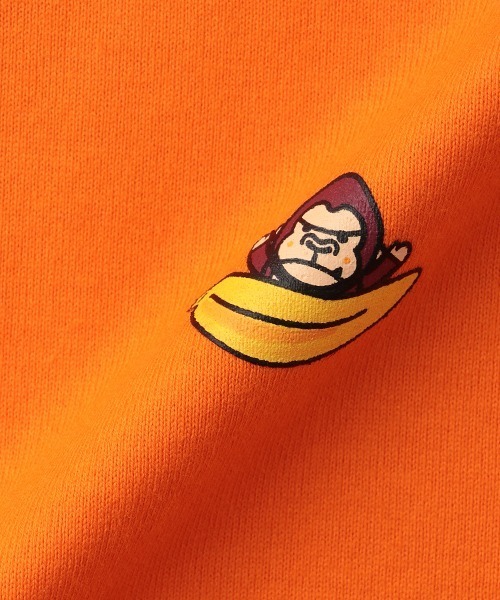 XLARGE KIDS（エクストララージキッズ）の「ファニーゴリラ＆バナナ総柄タンクトップ（タンクトップ・キッズ・オレンジ/グリーン/ブラック・110cm/120cm/100cm/80ｃｍ/130cm/90cm）」の9枚目の写真