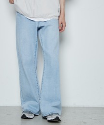 THE STANDARD | WEGO/ルーズフィットフレアパンツ(デニムパンツ)