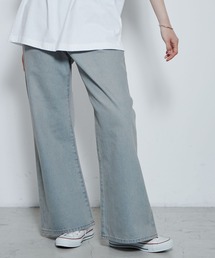 THE STANDARD | WEGO/ルーズフィットフレアパンツ(デニムパンツ)