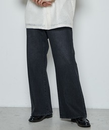 THE STANDARD | WEGO/ルーズフィットフレアパンツ(デニムパンツ)