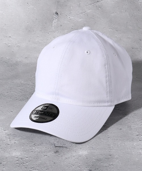 NEW ERA(ニューエラ)の「【NEW ERA/ニューエラ】9TWENTY BLANK CAP/ブランク(ロゴなし)キャップ(キャップ・メンズ・ストーン/ブラック/ネイビー/チャコールグレー/ホワイト・FREE)」の2枚目の写真