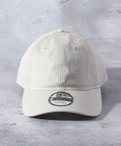 NEW ERA(ニューエラ)の「【NEW ERA/ニューエラ】9TWENTY BLANK CAP/ブランク(ロゴなし)キャップ(キャップ・メンズ・ストーン/ブラック/ネイビー/チャコールグレー/ホワイト・FREE)」の12枚目の写真