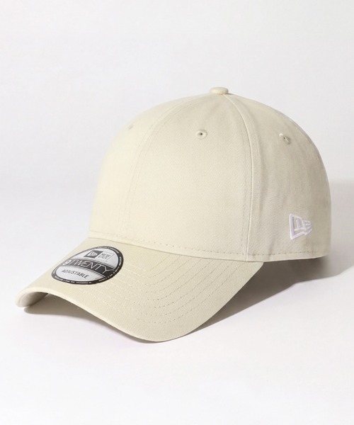 NEW ERA(ニューエラ)の「【NEW ERA/ニューエラ】9TWENTY BLANK CAP/サイドロゴ入りブランクキャップ(キャップ・メンズ・ストーン/ブラック/ネイビー/チャコールグレー/ホワイト・FREE)」の14枚目の写真