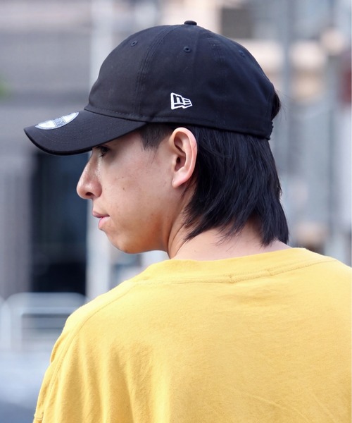NEW ERA(ニューエラ)の「【NEW ERA/ニューエラ】9TWENTY BLANK CAP/サイドロゴ入りブランクキャップ(キャップ・メンズ・ストーン/ブラック/ネイビー/チャコールグレー/ホワイト・FREE)」の10枚目の写真