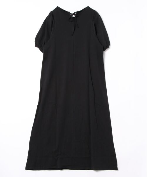 パフスリーブカットソーワンピース