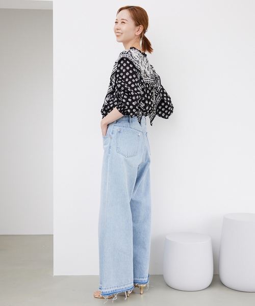 【ラテです！】SLOBE IENA インドパネルブラウス インドパネルブラウス | スローブ イエナ(SLOBE IENA) | マルイ