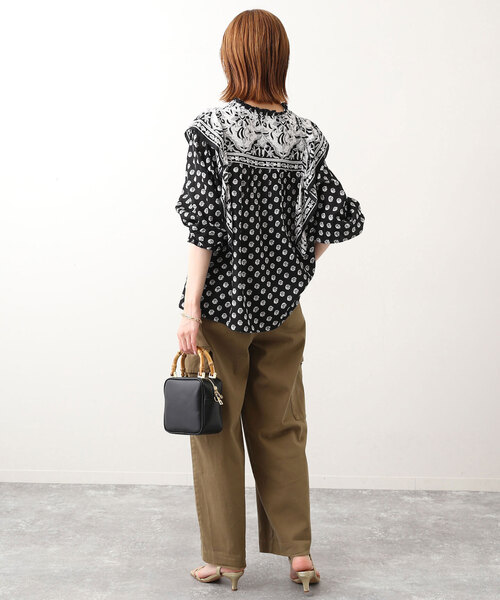 【新品タグ付】SLOBE IENA インドパネルブラウス 新品タグ付】SLOBE IENA インドパネルブラウス - メルカリ