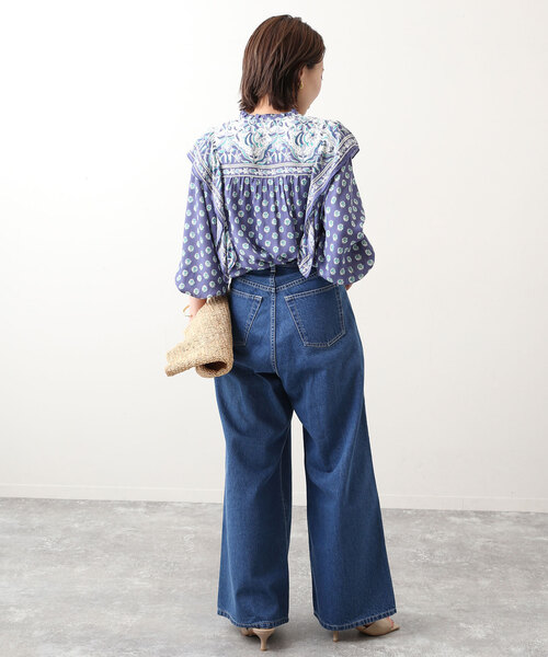 【ラテです！】SLOBE IENA インドパネルブラウス インドパネルブラウス | スローブ イエナ(SLOBE IENA) | マルイウェブ