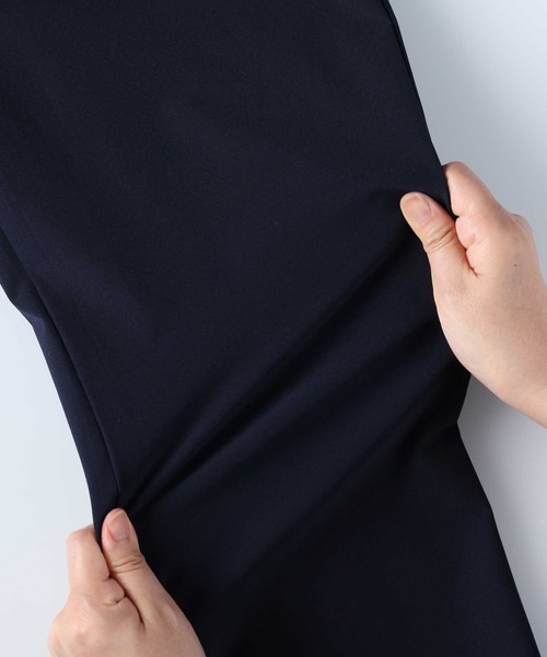 PLUS ONE(プラスワン)の「【PLUS ONE】ソロテックススリムパンツ(スラックス・メンズ・ネイビー/ブラック・XL/L/M)」の11枚目の写真