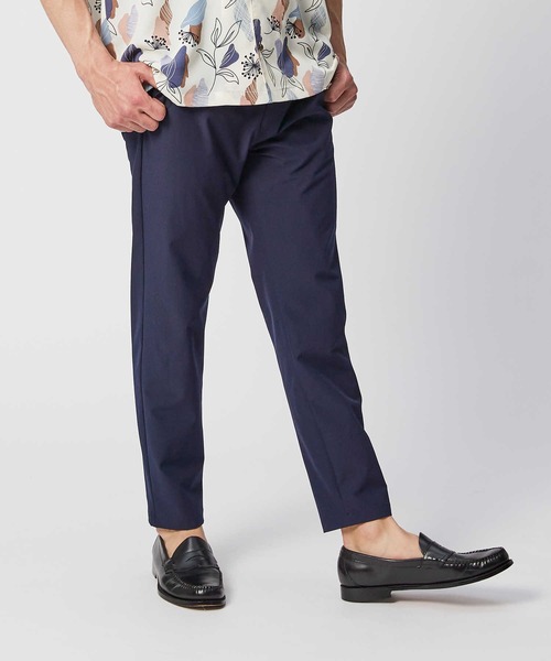 PLUS ONE(プラスワン)の「【PLUS ONE】ソロテックススリムパンツ(スラックス・メンズ・ネイビー/ブラック・XL/L/M)」の5枚目の写真