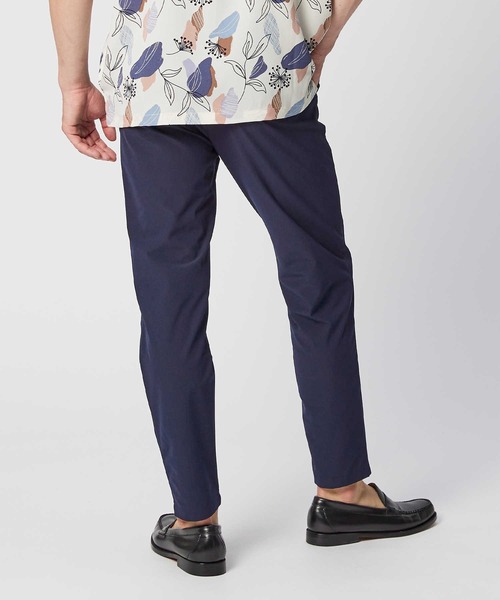 PLUS ONE(プラスワン)の「【PLUS ONE】ソロテックススリムパンツ(スラックス・メンズ・ネイビー/ブラック・XL/L/M)」の7枚目の写真