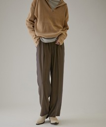 SALON adam et rope' | キュプラカルゼストレートパンツ(その他パンツ)