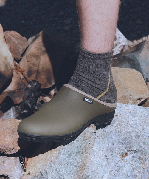 AIGLE（エーグル）の「レスフォーオープン クロッグサンダル サボサンダル /つっかけ ユニセックス（サンダル・レディース・ブラック系その他/グリーン系その他/ブラック/カーキ・39/40/41/42/44/43/35/38/37/36）」の4枚目の写真