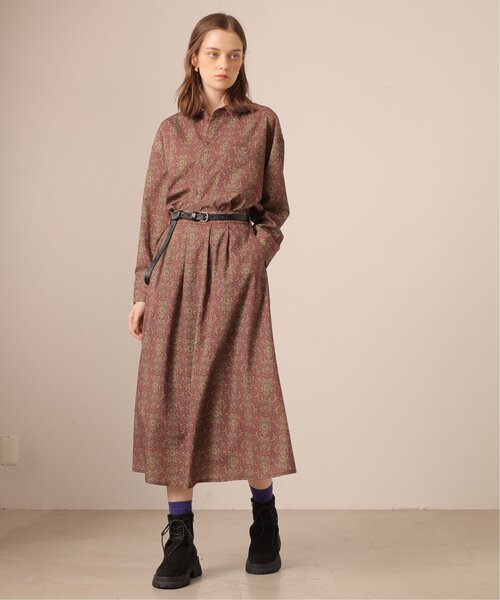 DOUBLE NAME（ダブルネーム）の「型押しロゴ革ベルト（ベルト・レディース・レッド/キャメル/ブラウン/ブラック・FREE）」の7枚目の写真