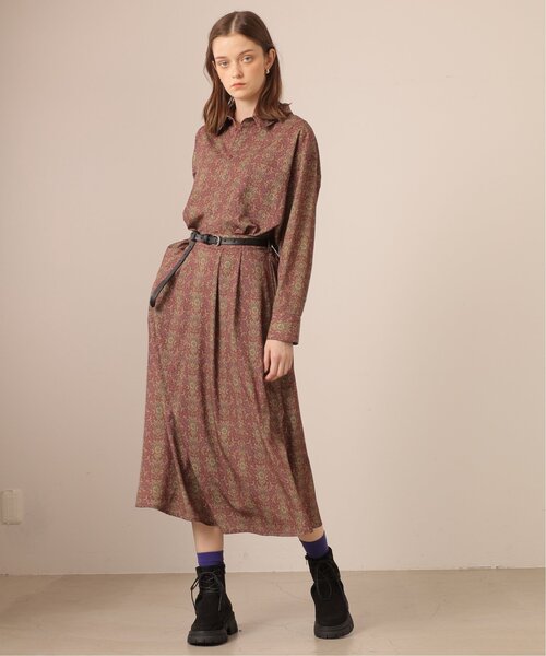 DOUBLE NAME（ダブルネーム）の「型押しロゴ革ベルト（ベルト・レディース・レッド/キャメル/ブラウン/ブラック・FREE）」の8枚目の写真