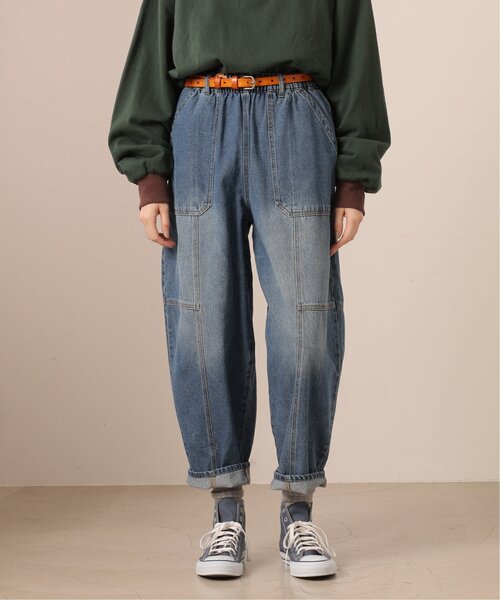 DOUBLE NAME（ダブルネーム）の「型押しロゴ革ベルト（ベルト・レディース・レッド/キャメル/ブラウン/ブラック・FREE）」の19枚目の写真