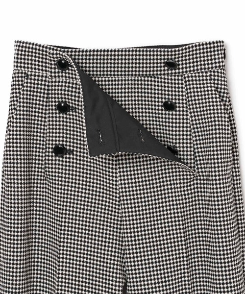 ANAYI（アナイ）の「【セットアップ対応商品】モノトーンワッフルワイドマリンパンツ（その他パンツ・レディース・ブラック/ブラック系その他・38/36）」の12枚目の写真